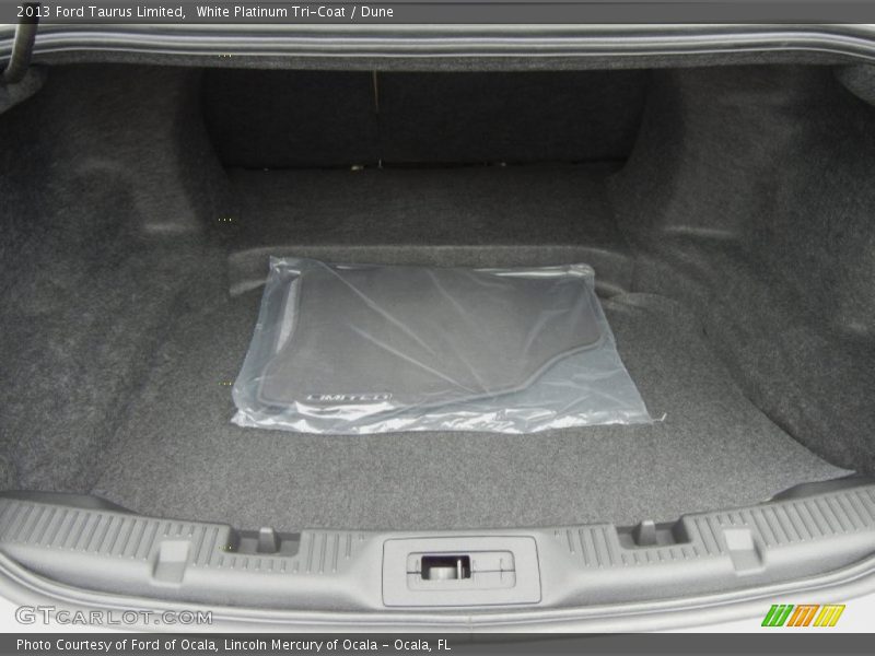 White Platinum Tri-Coat / Dune 2013 Ford Taurus Limited