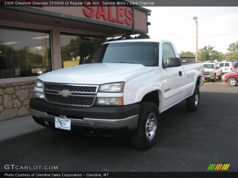 Summit White / Dark Charcoal 2005 Chevrolet Silverado 2500HD LS Regular Cab 4x4