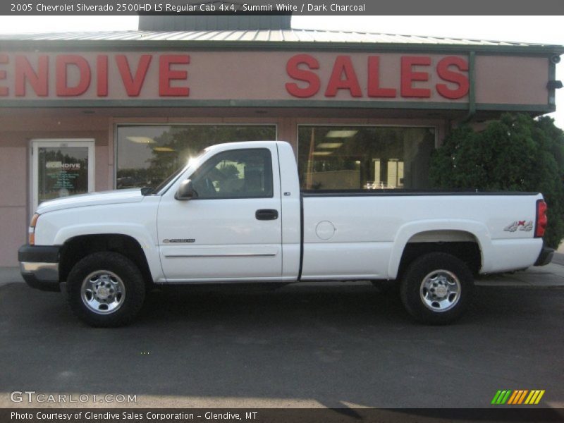 Summit White / Dark Charcoal 2005 Chevrolet Silverado 2500HD LS Regular Cab 4x4