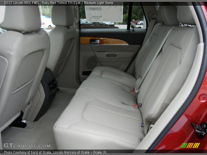 Ruby Red Tinted Tri-Coat / Medium Light Stone 2013 Lincoln MKX FWD