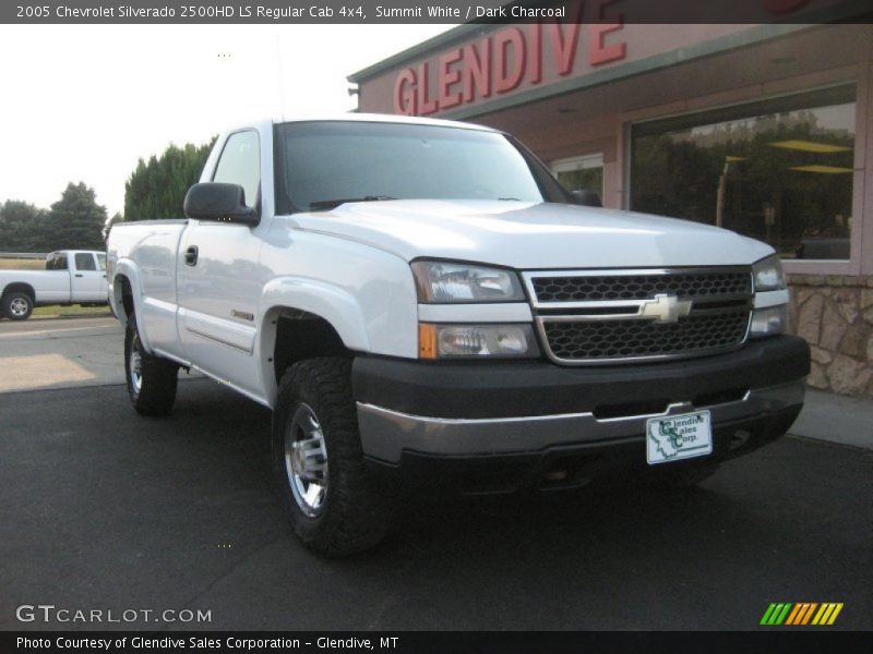 Summit White / Dark Charcoal 2005 Chevrolet Silverado 2500HD LS Regular Cab 4x4