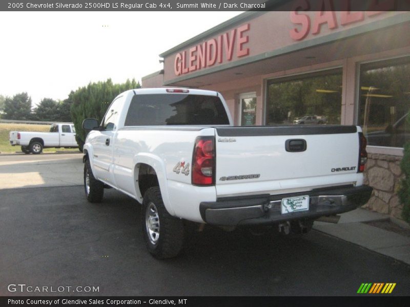Summit White / Dark Charcoal 2005 Chevrolet Silverado 2500HD LS Regular Cab 4x4