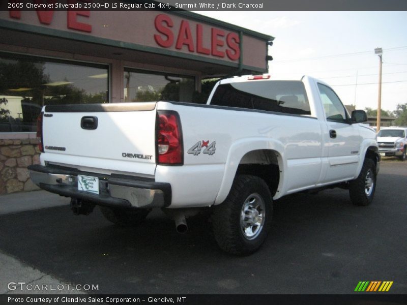 Summit White / Dark Charcoal 2005 Chevrolet Silverado 2500HD LS Regular Cab 4x4