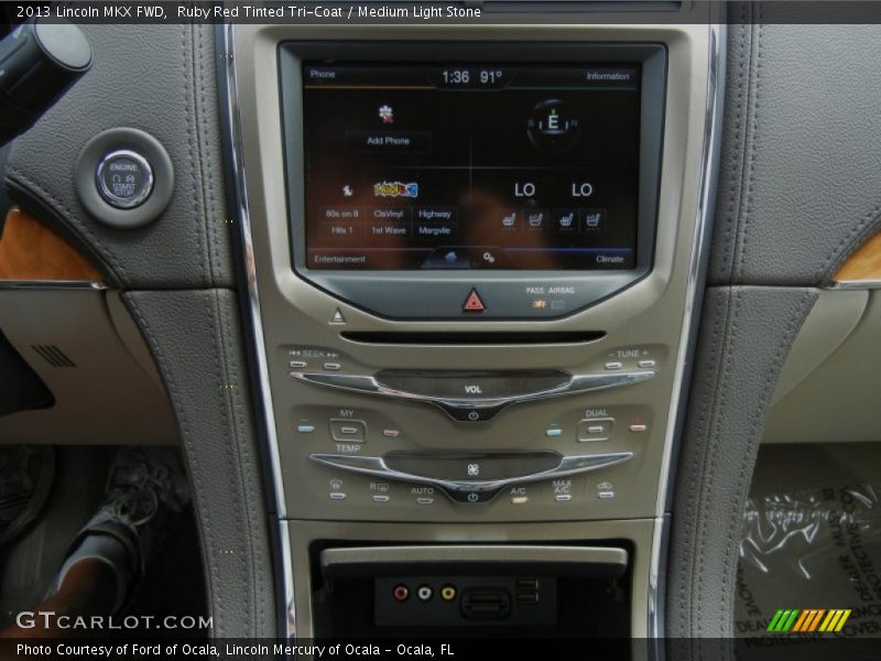 Ruby Red Tinted Tri-Coat / Medium Light Stone 2013 Lincoln MKX FWD