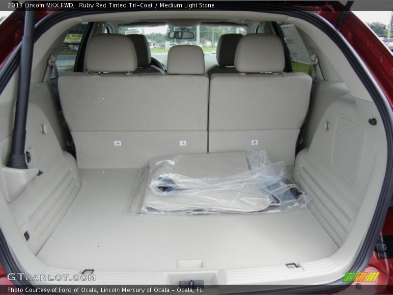 Ruby Red Tinted Tri-Coat / Medium Light Stone 2013 Lincoln MKX FWD