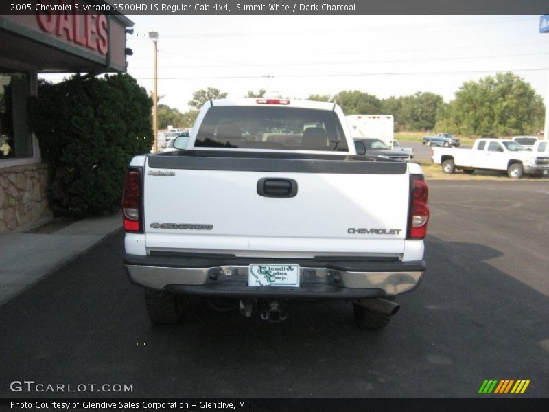 Summit White / Dark Charcoal 2005 Chevrolet Silverado 2500HD LS Regular Cab 4x4