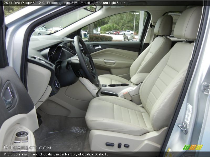  2013 Escape SEL 2.0L EcoBoost Medium Light Stone Interior