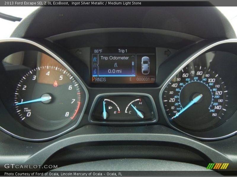  2013 Escape SEL 2.0L EcoBoost SEL 2.0L EcoBoost Gauges