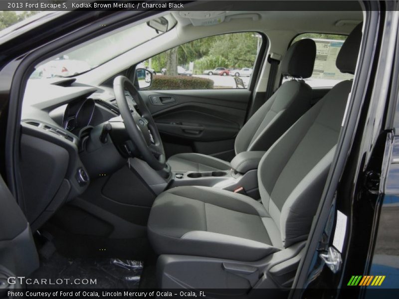 Kodiak Brown Metallic / Charcoal Black 2013 Ford Escape S