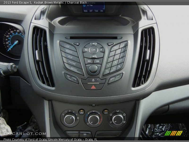 Kodiak Brown Metallic / Charcoal Black 2013 Ford Escape S