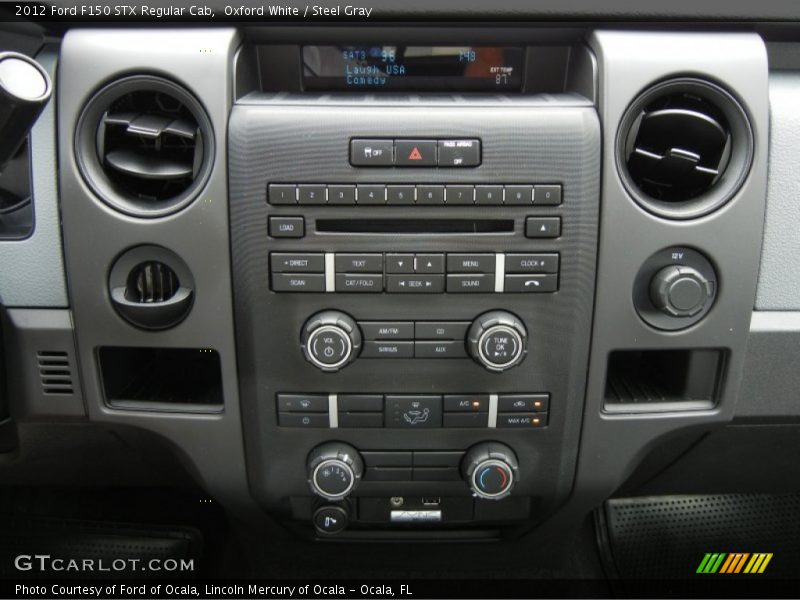 Controls of 2012 F150 STX Regular Cab