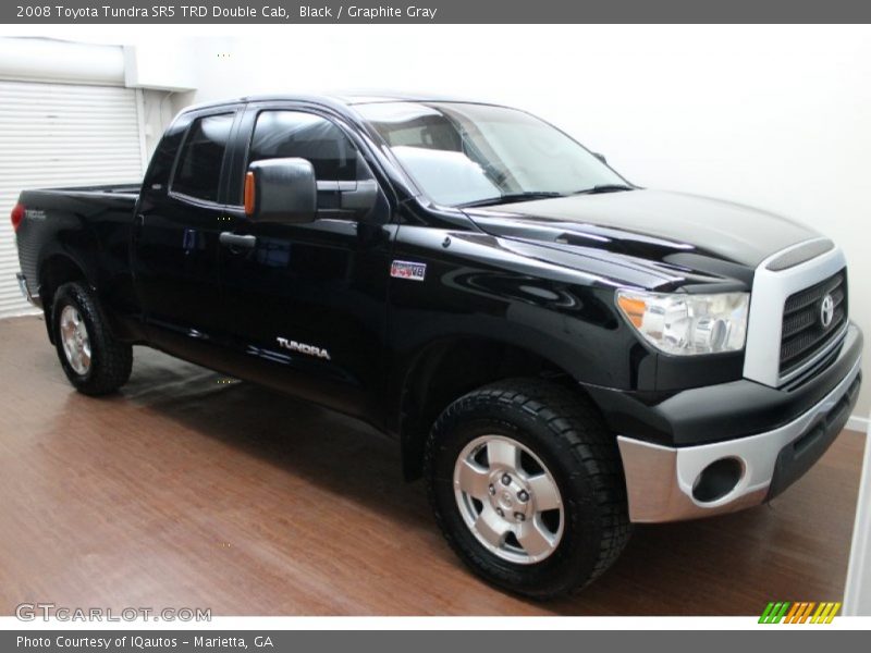 Black / Graphite Gray 2008 Toyota Tundra SR5 TRD Double Cab