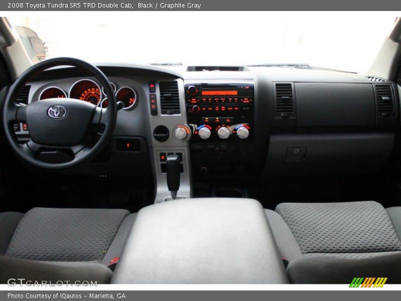 Black / Graphite Gray 2008 Toyota Tundra SR5 TRD Double Cab