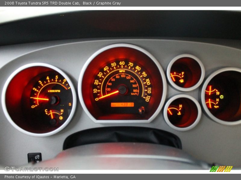 Black / Graphite Gray 2008 Toyota Tundra SR5 TRD Double Cab