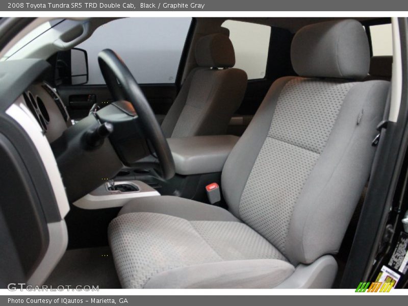 Black / Graphite Gray 2008 Toyota Tundra SR5 TRD Double Cab