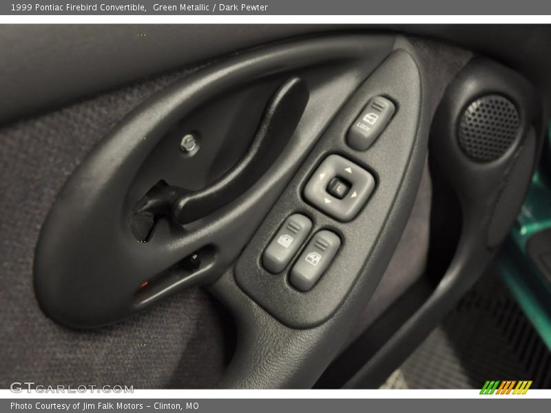 Controls of 1999 Firebird Convertible