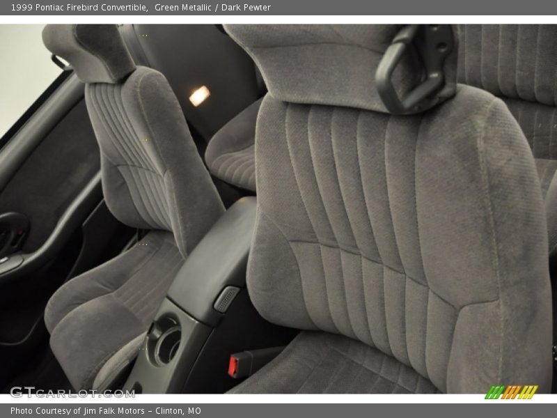 Green Metallic / Dark Pewter 1999 Pontiac Firebird Convertible
