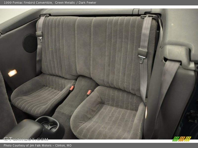 Rear Seat of 1999 Firebird Convertible