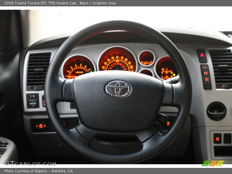 Black / Graphite Gray 2008 Toyota Tundra SR5 TRD Double Cab