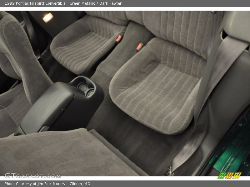 Rear Seat of 1999 Firebird Convertible