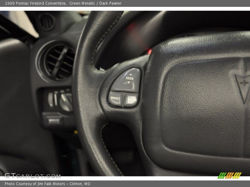 Controls of 1999 Firebird Convertible
