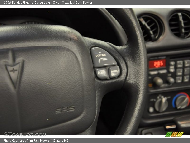 Controls of 1999 Firebird Convertible