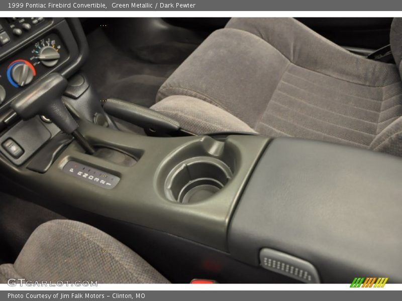 Green Metallic / Dark Pewter 1999 Pontiac Firebird Convertible