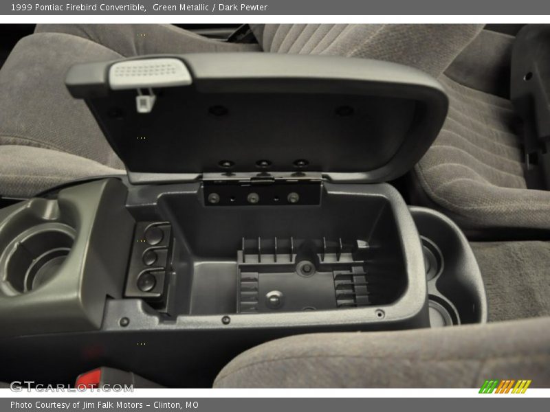 Green Metallic / Dark Pewter 1999 Pontiac Firebird Convertible