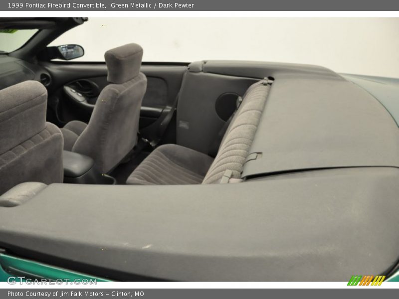 Green Metallic / Dark Pewter 1999 Pontiac Firebird Convertible