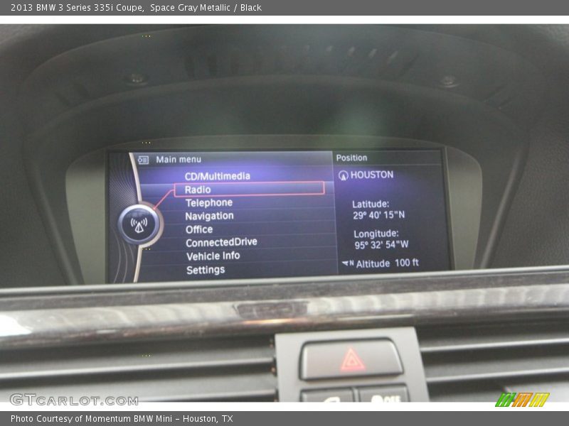 Space Gray Metallic / Black 2013 BMW 3 Series 335i Coupe