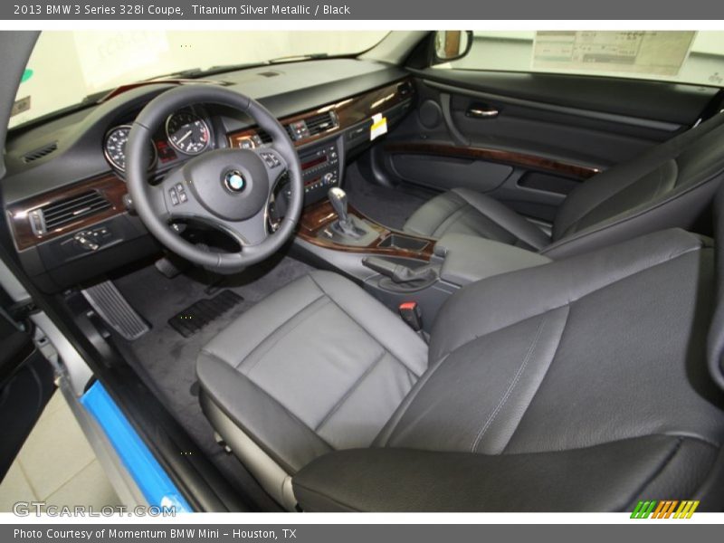  2013 3 Series 328i Coupe Black Interior