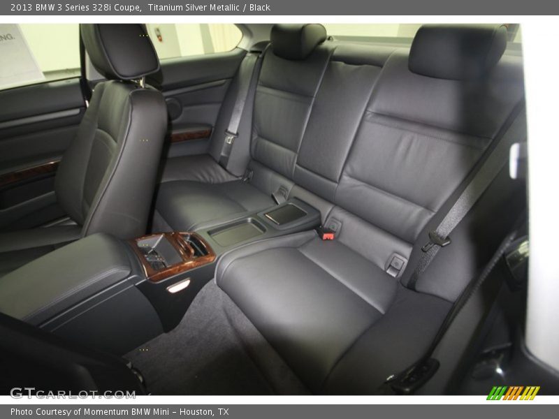 Rear Seat of 2013 3 Series 328i Coupe