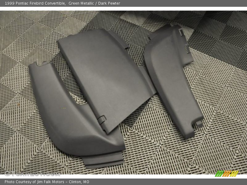Green Metallic / Dark Pewter 1999 Pontiac Firebird Convertible