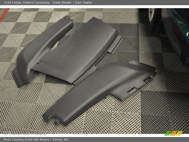Green Metallic / Dark Pewter 1999 Pontiac Firebird Convertible