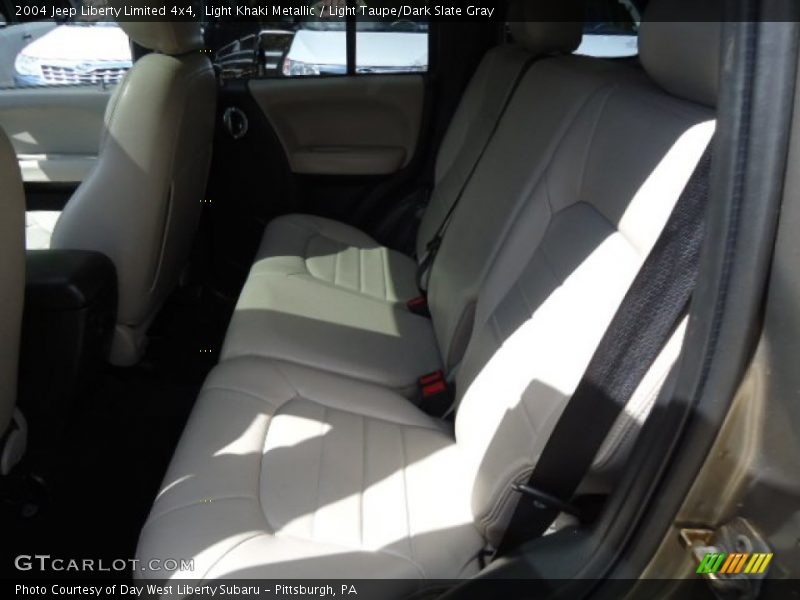 Light Khaki Metallic / Light Taupe/Dark Slate Gray 2004 Jeep Liberty Limited 4x4