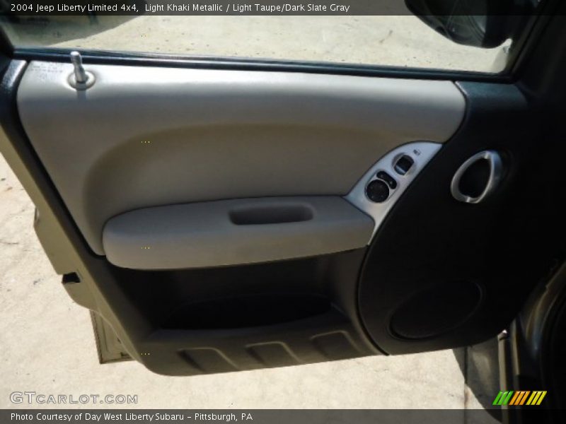 Light Khaki Metallic / Light Taupe/Dark Slate Gray 2004 Jeep Liberty Limited 4x4