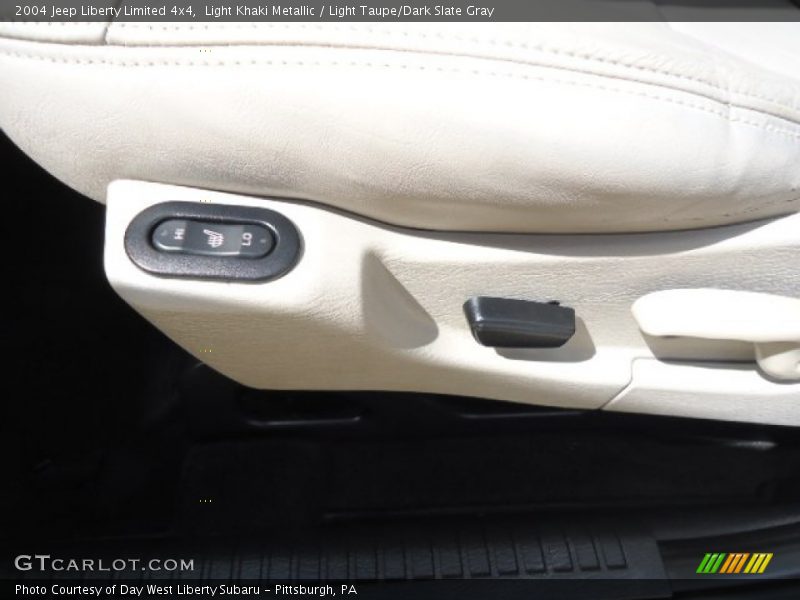Light Khaki Metallic / Light Taupe/Dark Slate Gray 2004 Jeep Liberty Limited 4x4