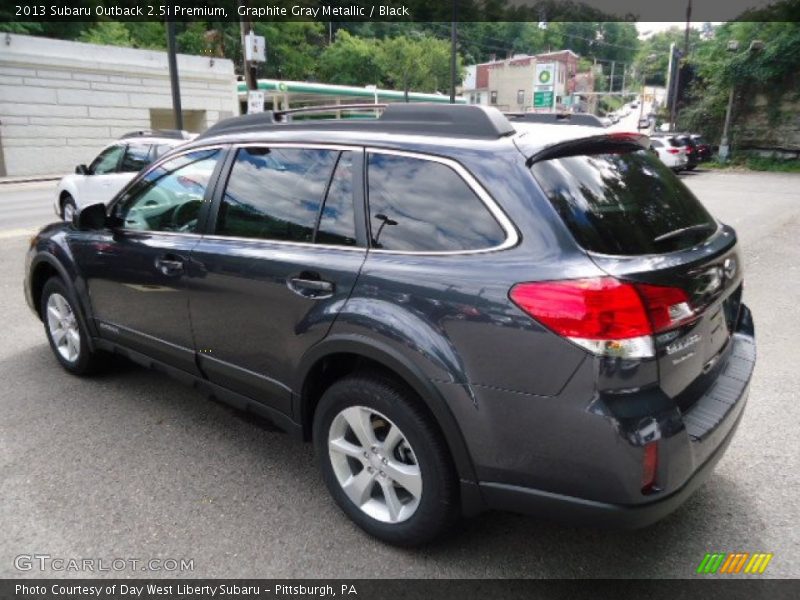Graphite Gray Metallic / Black 2013 Subaru Outback 2.5i Premium