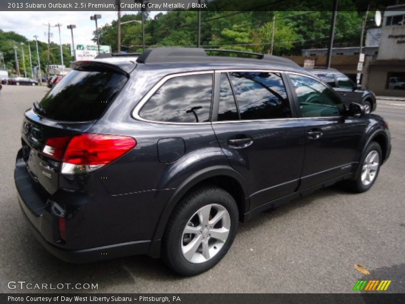 Graphite Gray Metallic / Black 2013 Subaru Outback 2.5i Premium