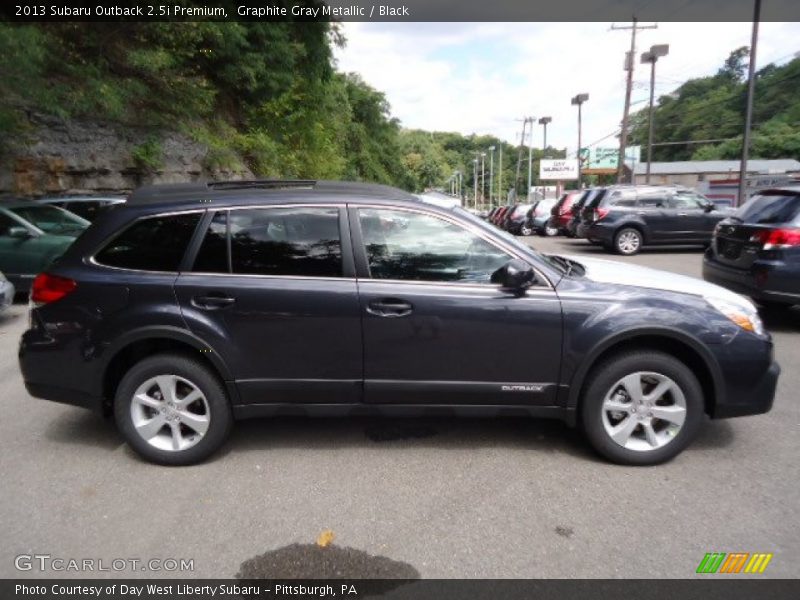 Graphite Gray Metallic / Black 2013 Subaru Outback 2.5i Premium