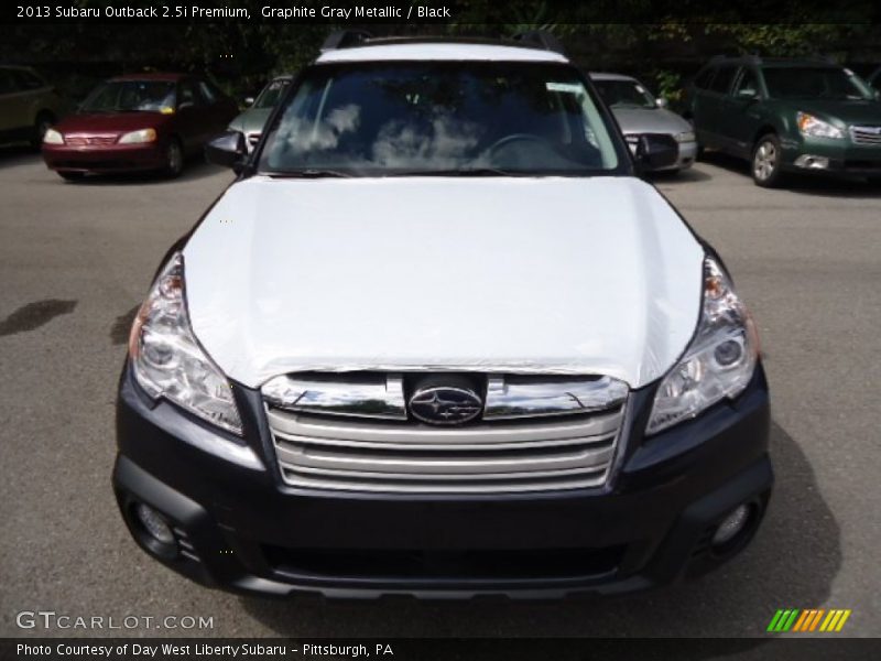 Graphite Gray Metallic / Black 2013 Subaru Outback 2.5i Premium