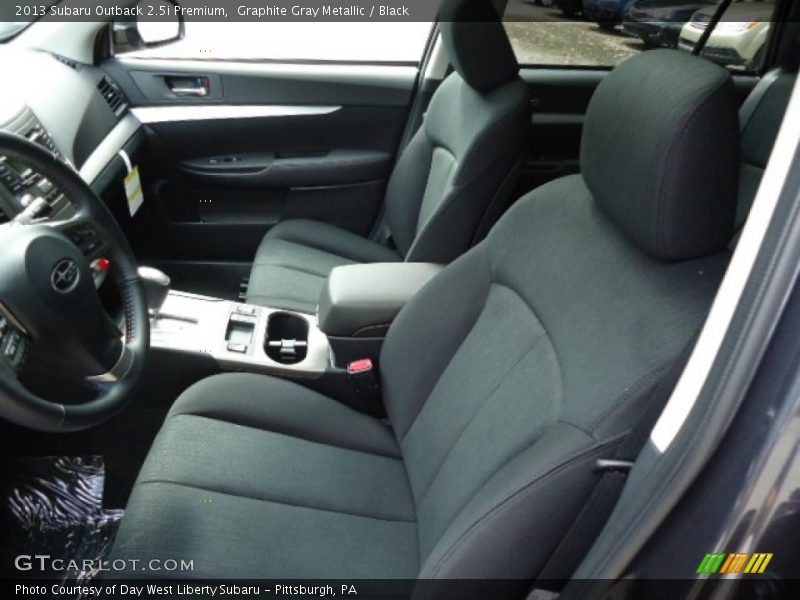 Graphite Gray Metallic / Black 2013 Subaru Outback 2.5i Premium