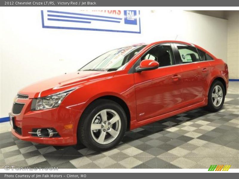 Victory Red / Jet Black 2012 Chevrolet Cruze LT/RS