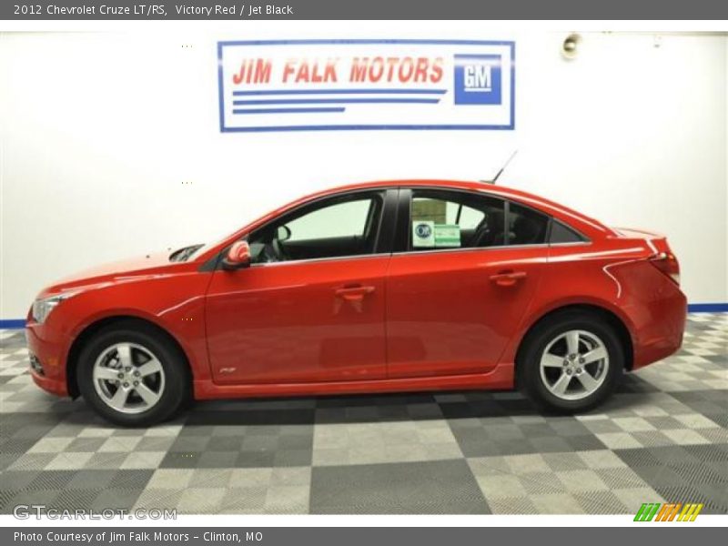 Victory Red / Jet Black 2012 Chevrolet Cruze LT/RS