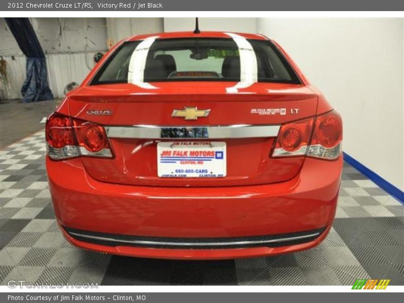 Victory Red / Jet Black 2012 Chevrolet Cruze LT/RS