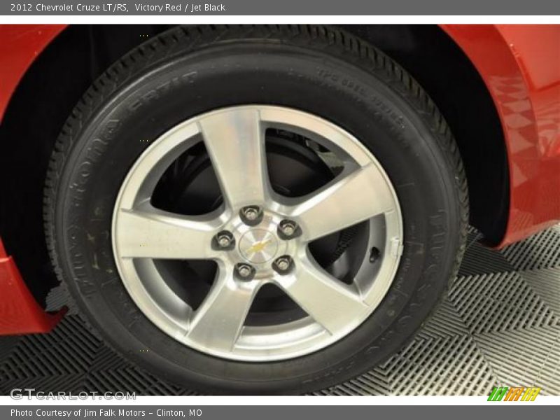 Victory Red / Jet Black 2012 Chevrolet Cruze LT/RS