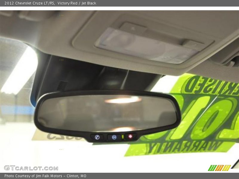 Victory Red / Jet Black 2012 Chevrolet Cruze LT/RS