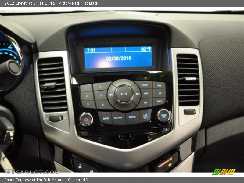 Controls of 2012 Cruze LT/RS