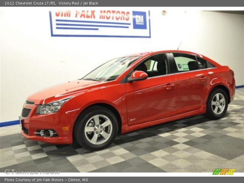 Victory Red / Jet Black 2012 Chevrolet Cruze LT/RS