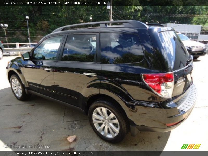 Obsidian Black Pearl / Black 2013 Subaru Forester 2.5 X Premium